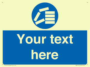 Custom Stack Correctly Sign